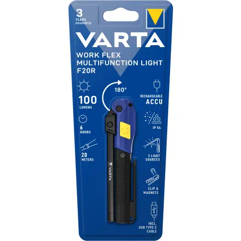 Lampe multifonction VARTA 18649101401 - 1